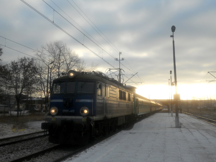 EP07 412 PKP Intercity