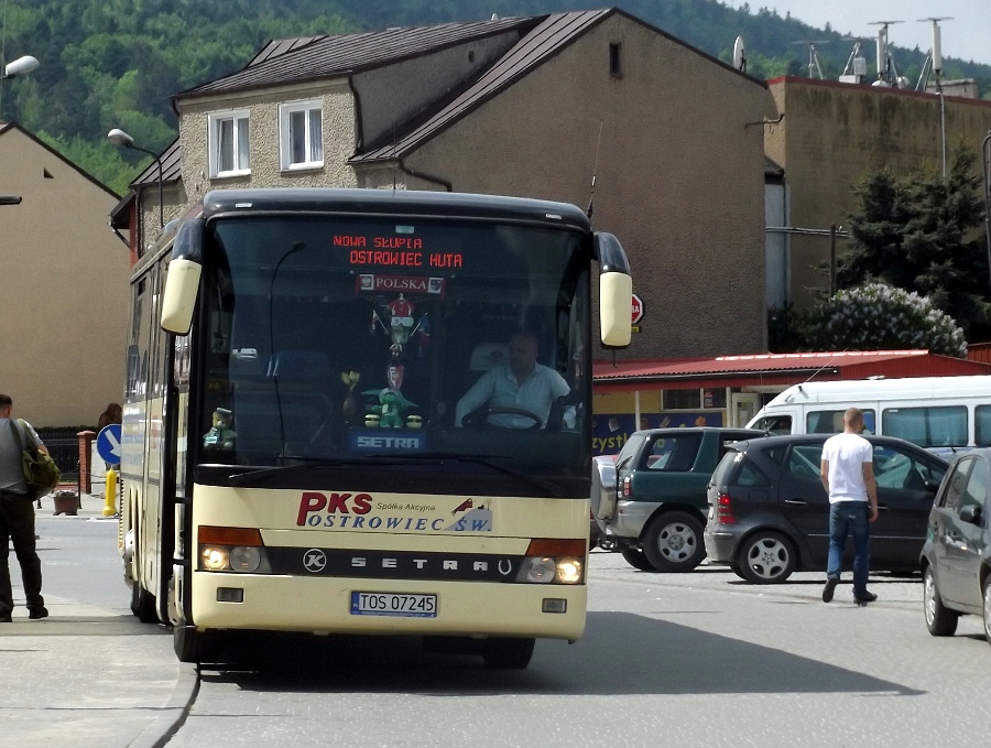 Setra S319 UL TOS 07245 PKS Ostrowiec �w.