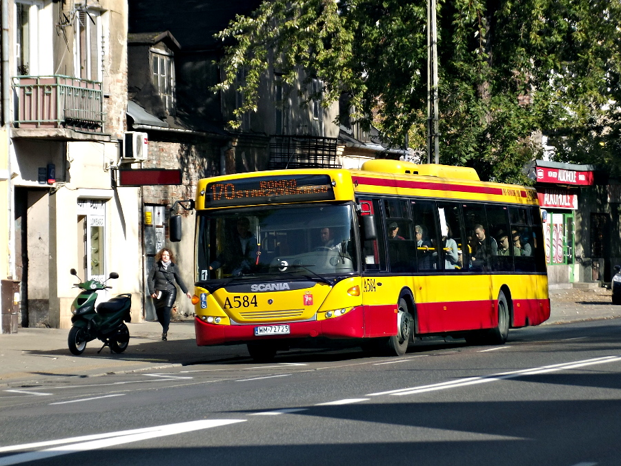 Scania CN270UB 4x2 EB A584 PKS Grodzisk Mazowiecki