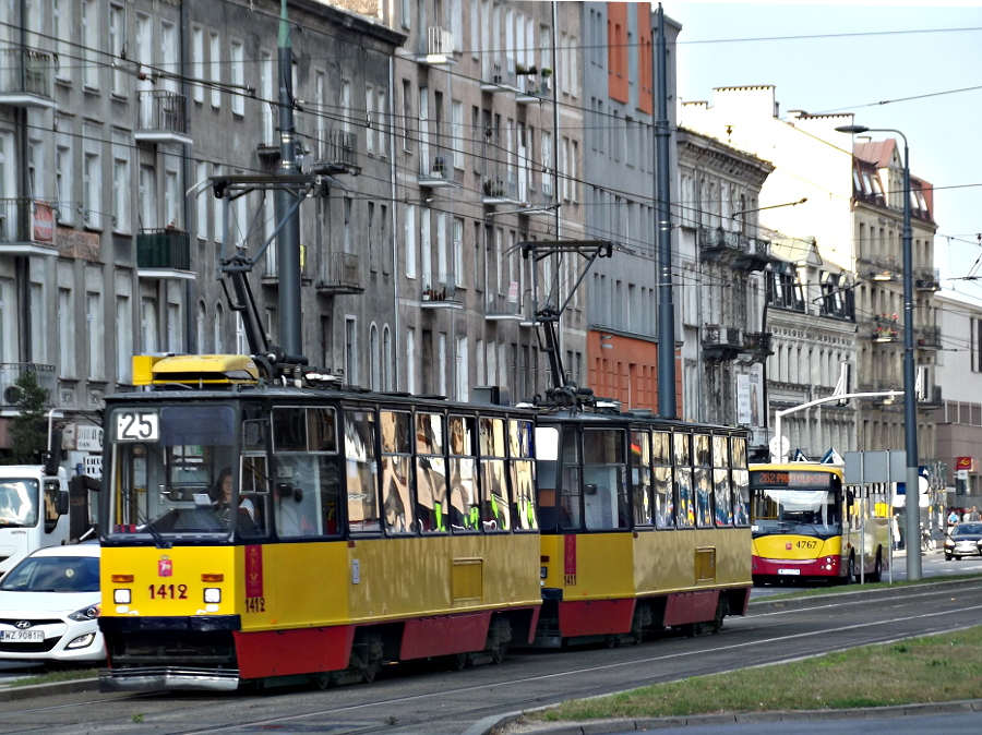 Konstal 105Nf 1412 Tramwaje Warszawskie