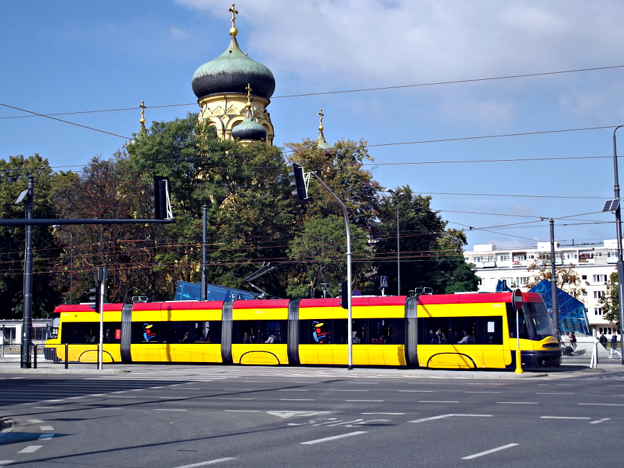 Pesa 120Na 3140 Tramwaje Warszawskie