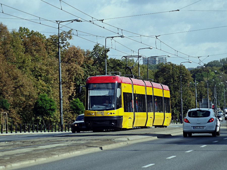 Pesa 120Na 3180 Tramwaje Warszawskie