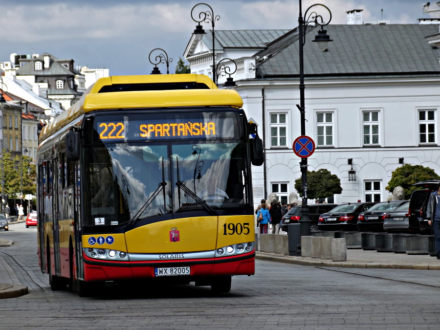 Solaris Urbino 12 electric 1905 MZA Warszawa