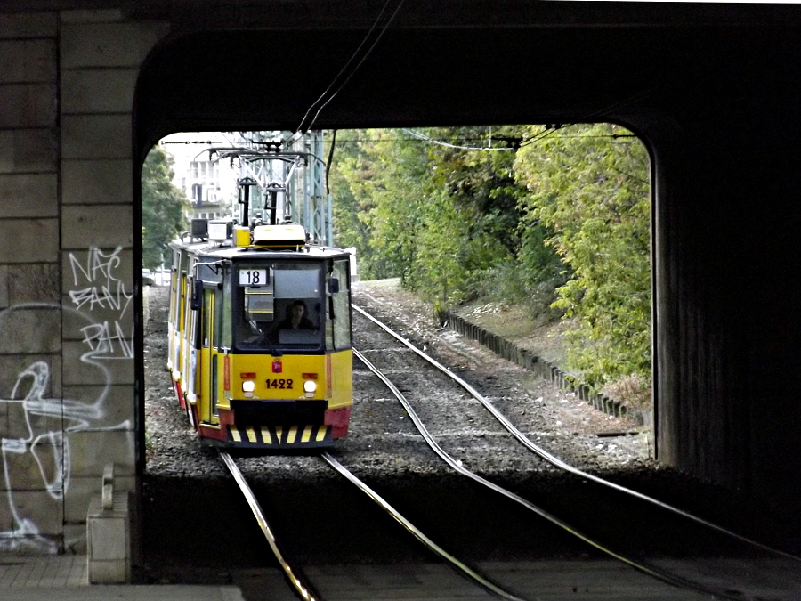 Konstal 105Nf 1422 Tramwaje Warszawskie