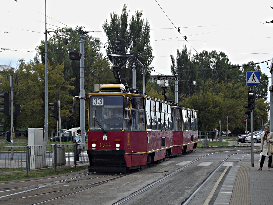 Konstal 105Na 1344 Tramwaje Warszawskie