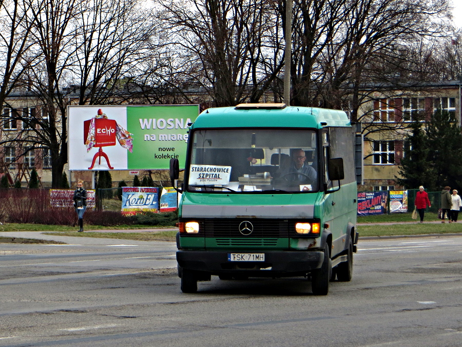 Mercedes-Benz 711 D TSK 71MH Piomar Piotr Dr�ga - Skar�ysko Ko�cielne