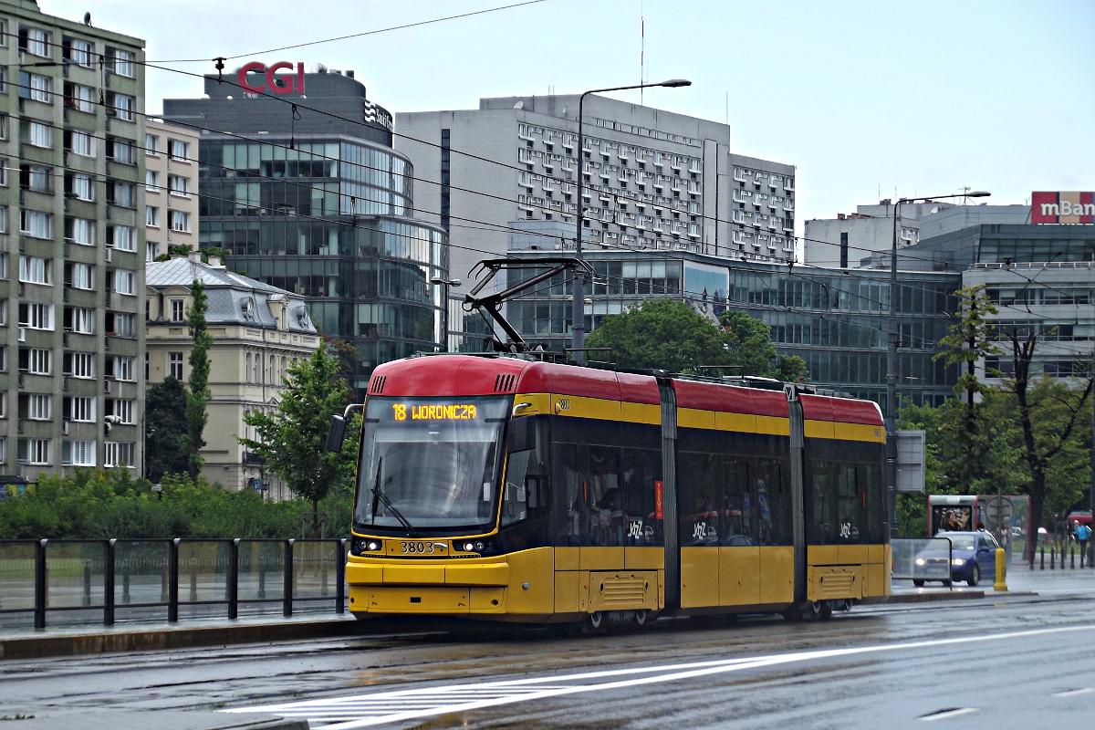 Pesa 134N 3803 Tramwaje Warszawskie