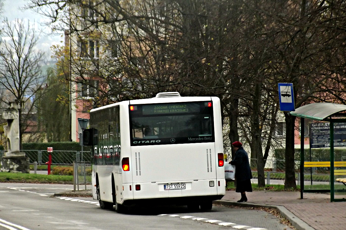 Mercedes O530 TST 55925 A.S - Linie Autobusowe - W�chock