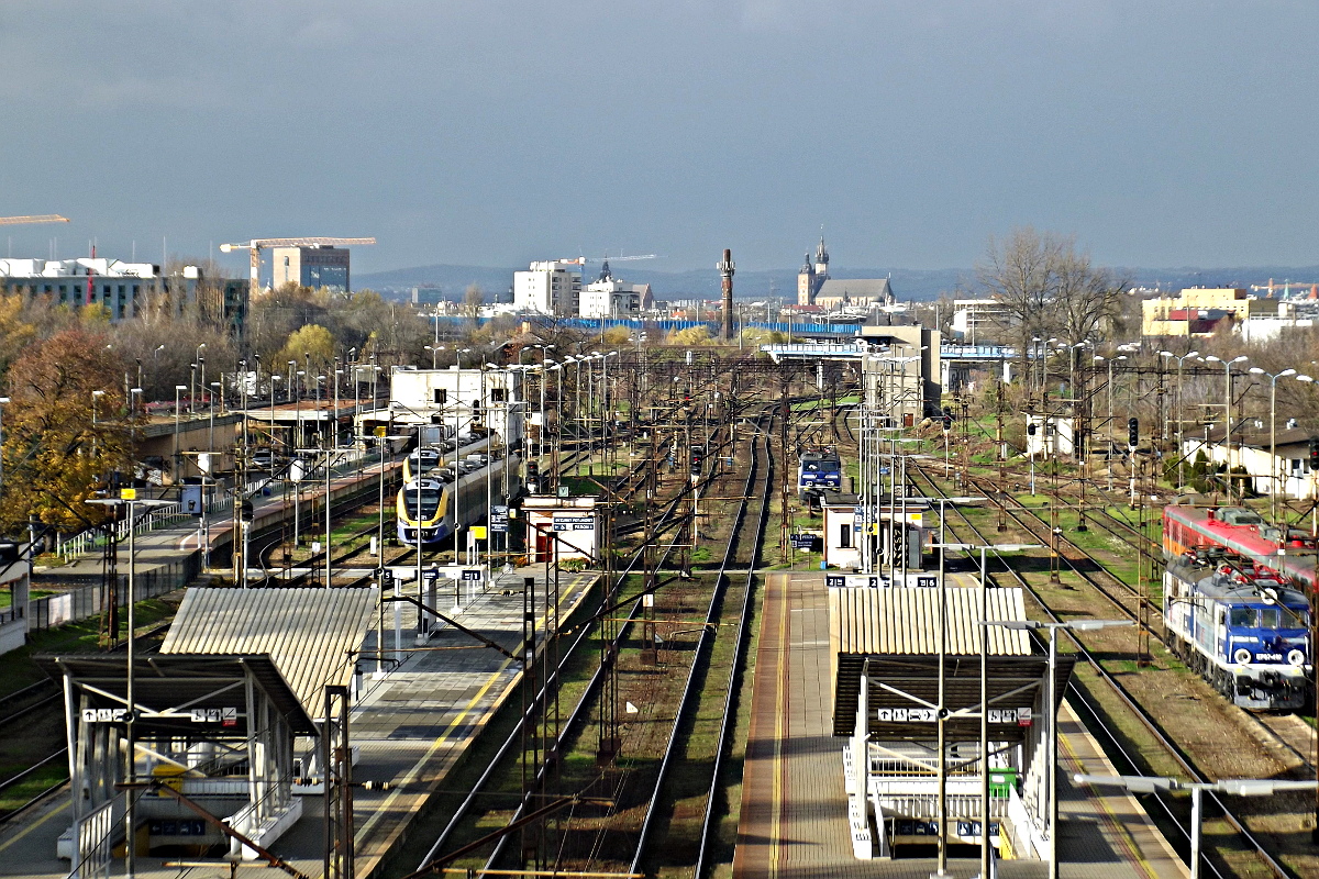 Stacja kolejowa Krak�w P�asz�w - PKP PLK