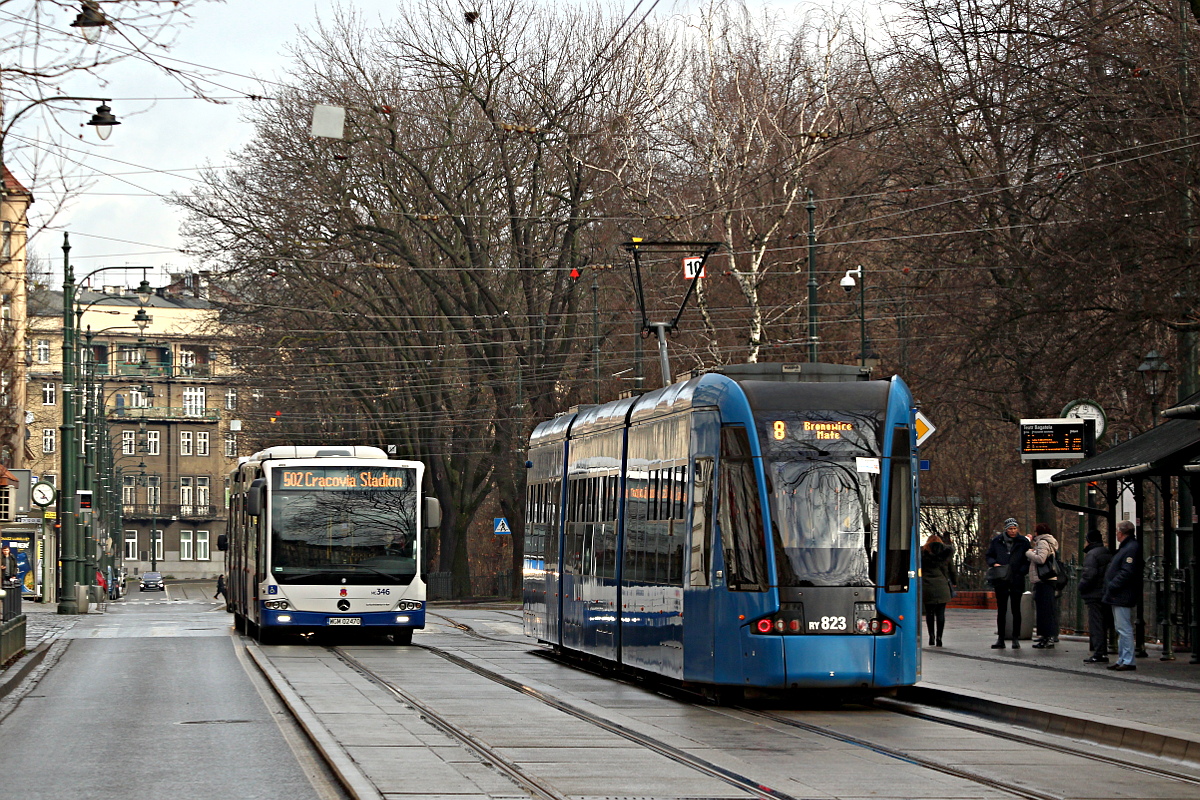 Bombardier NGT8 RY823 MPK Krak�w