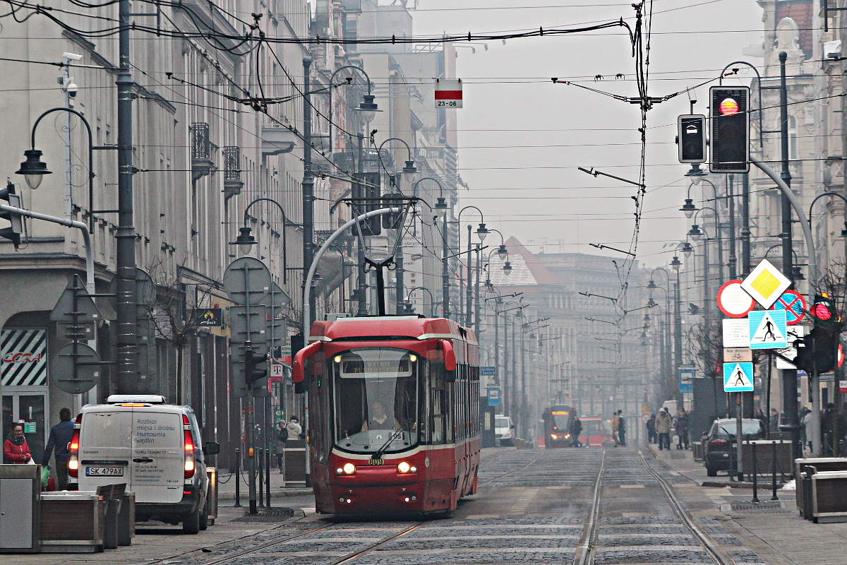 Alstom 116Nd 809 Tramwaje �l�skie S.A. - Chorz�w