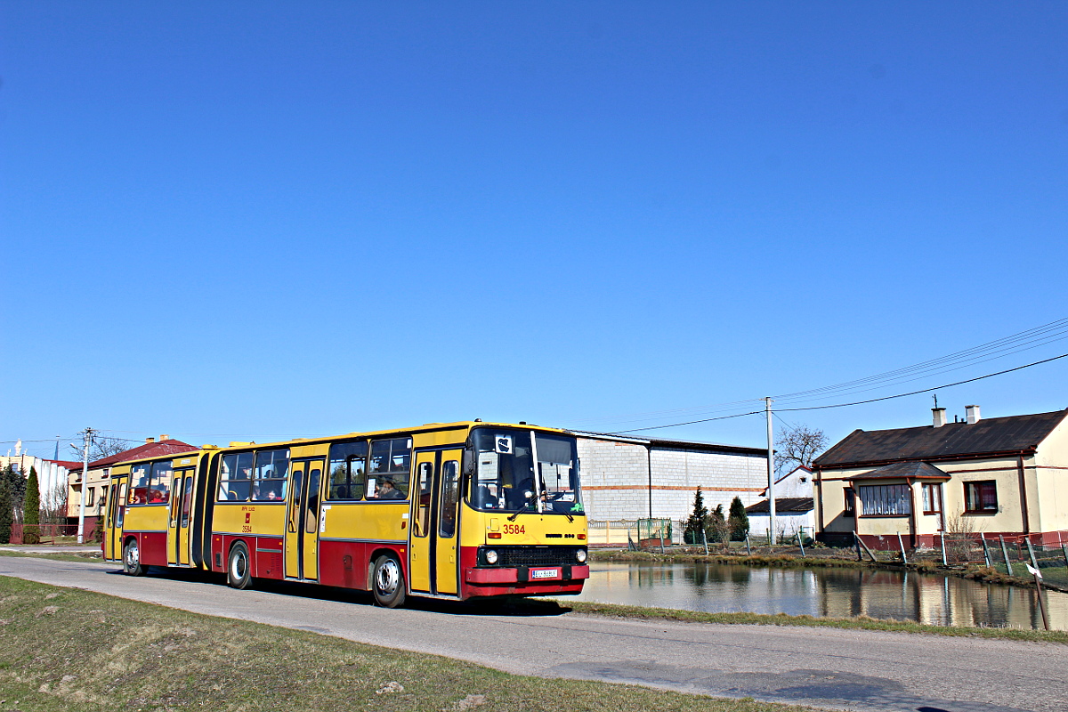 Ikarus 280 RV52 Czerwony Ikarus ��d�