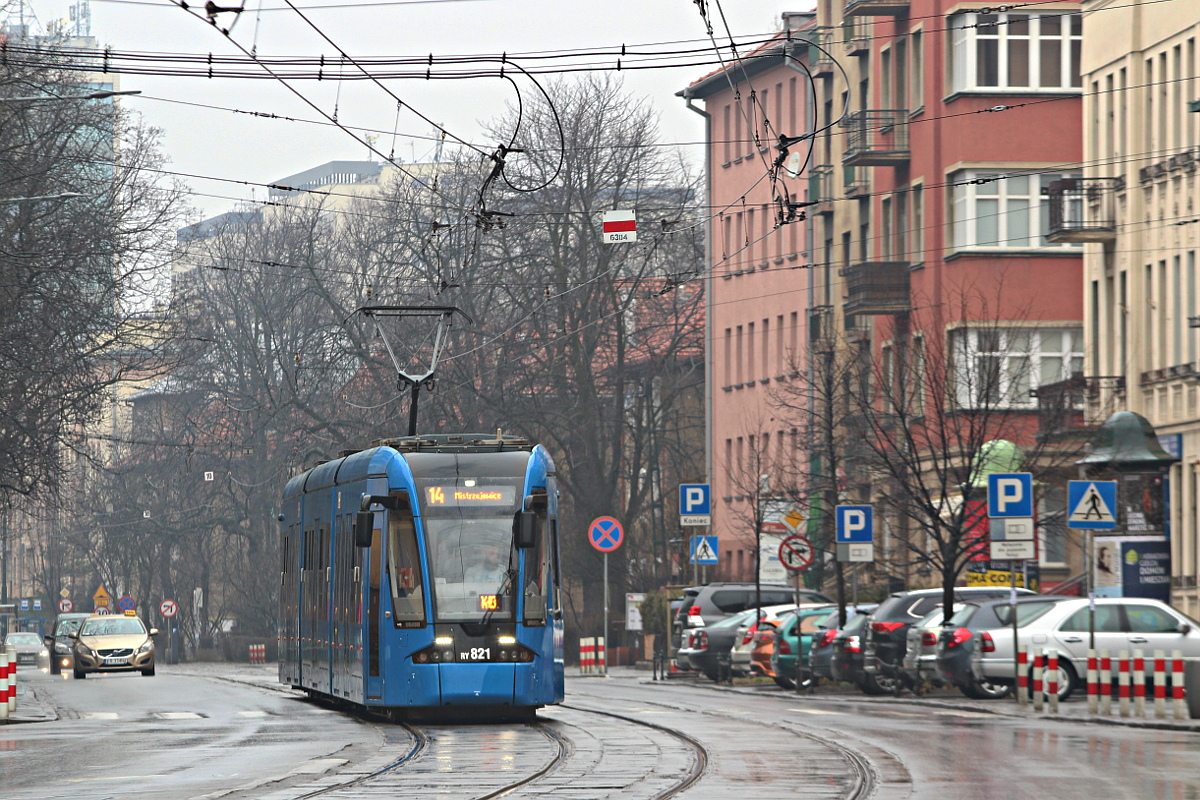 Bombardier NGT8 RY821 MPK Krak�w