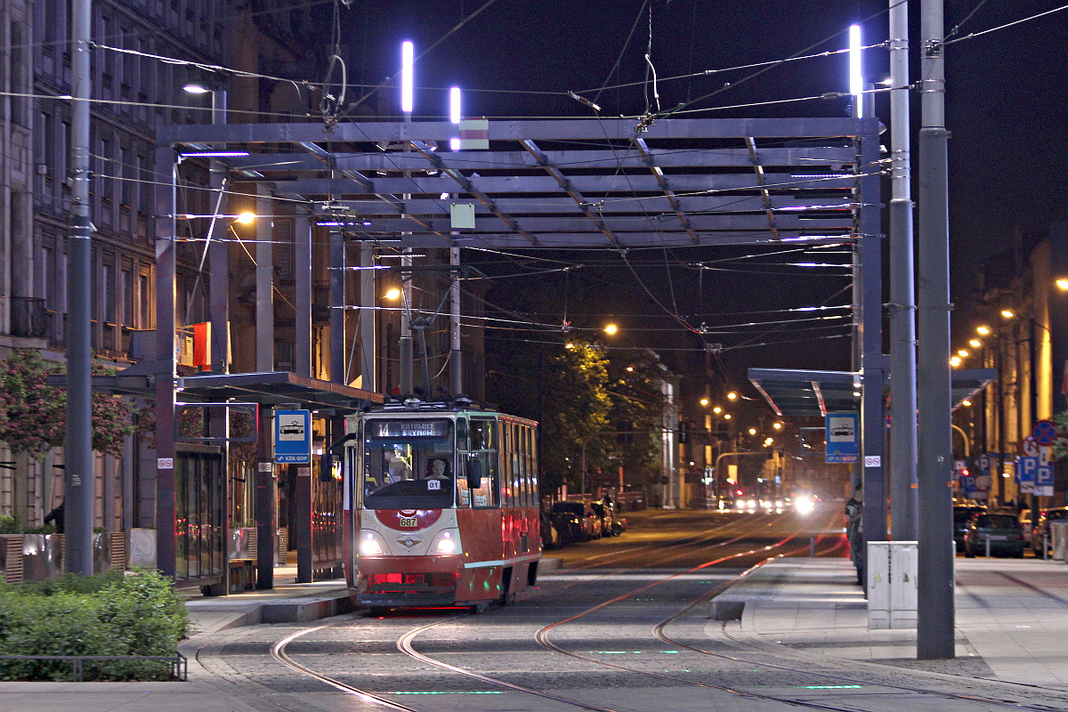 Konstal 105Na 687 Tramwaje �l�skie S.A. - Chorz�w