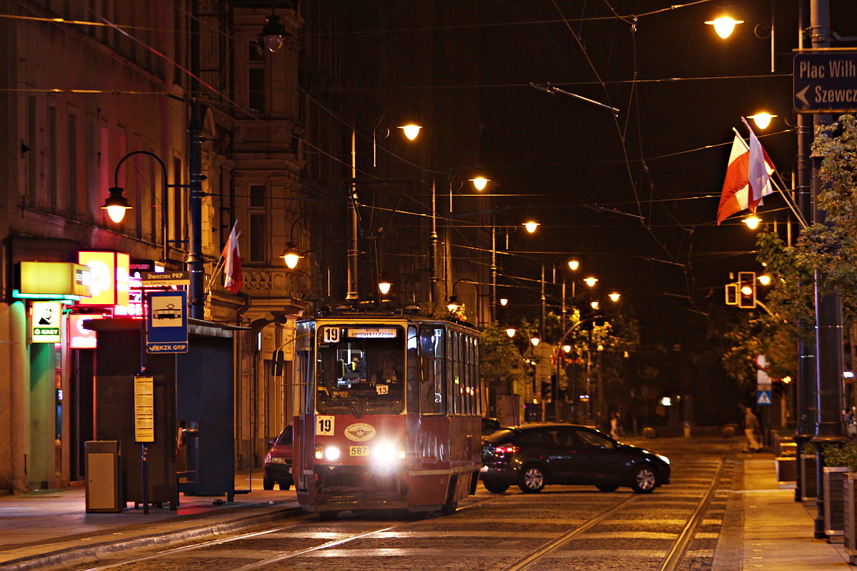 Konstal 105Na 587 Tramwaje �l�skie S.A. - Chorz�w