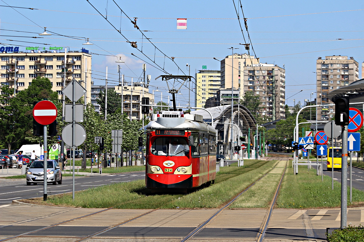 SGP E1 924 Tramwaje �l�skie S.A. - Chorz�w
