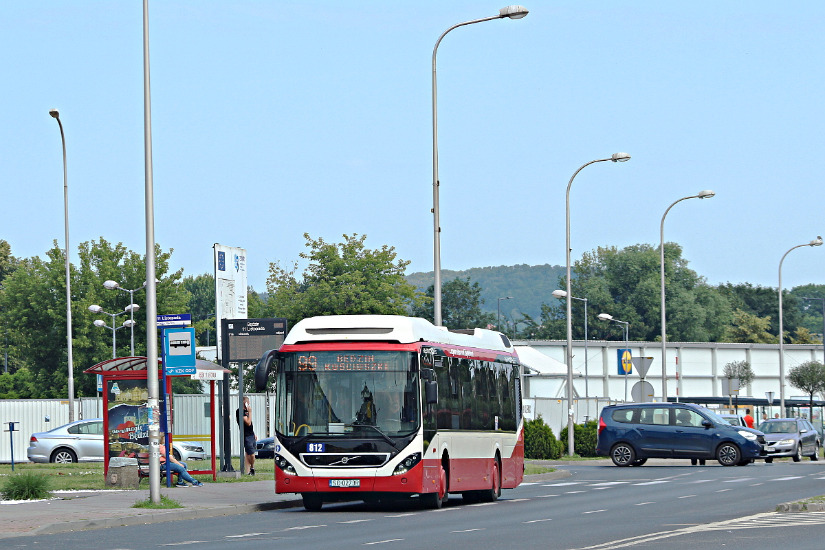 Volvo 7900 Hybrid 812 PKM Sosnowiec