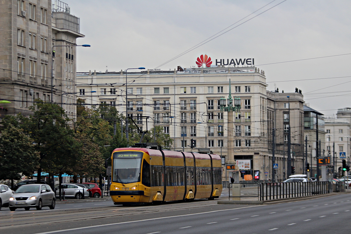 Pesa 120N 3102 Tramwaje Warszawskie