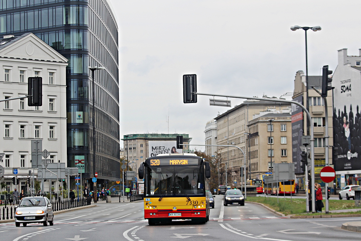 Solbus SM18 LNG 7330 MZA Warszawa