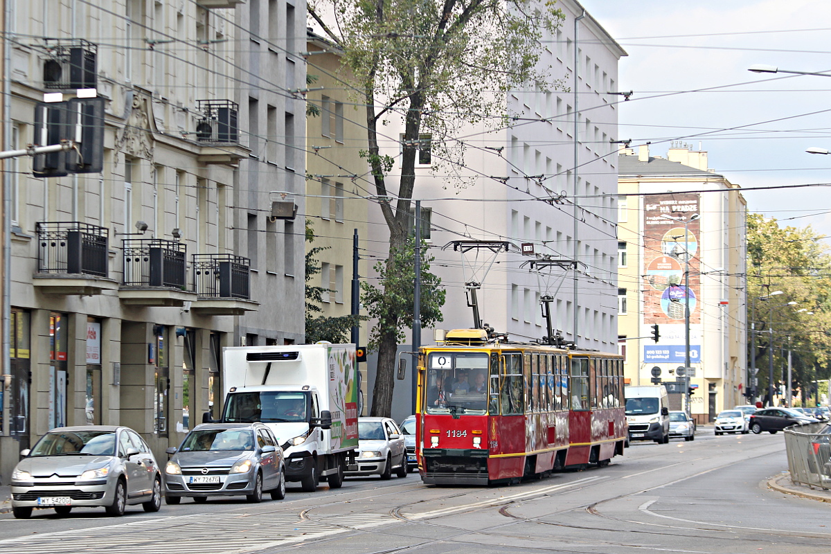 Konstal 105Na 1184 Tramwaje Warszawskie