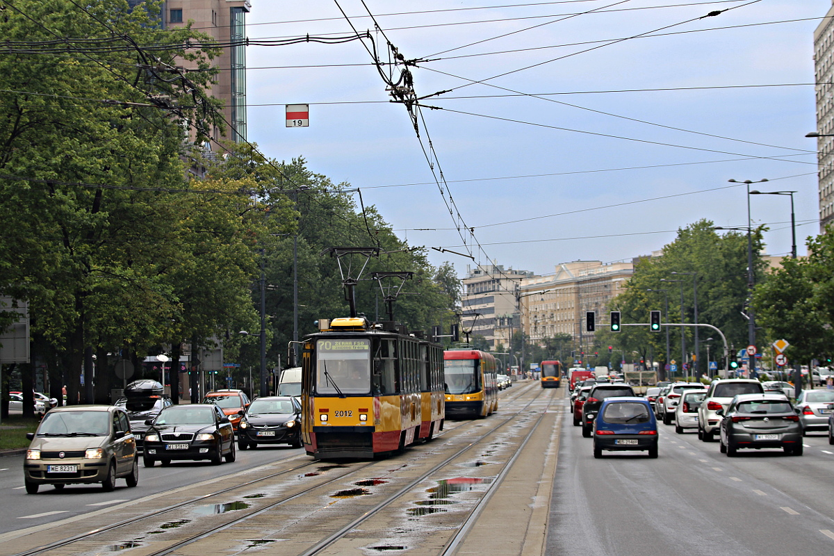 Konstal 105N2K 2012 Tramwaje Warszawskie
