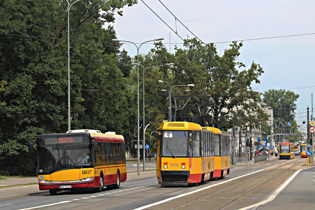 Konstal 105Na 1332 Tramwaje Warszawskie