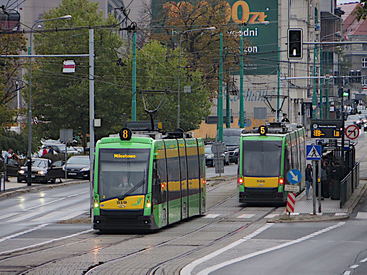 Solaris Tramino S105P 519 MPK Pozna�