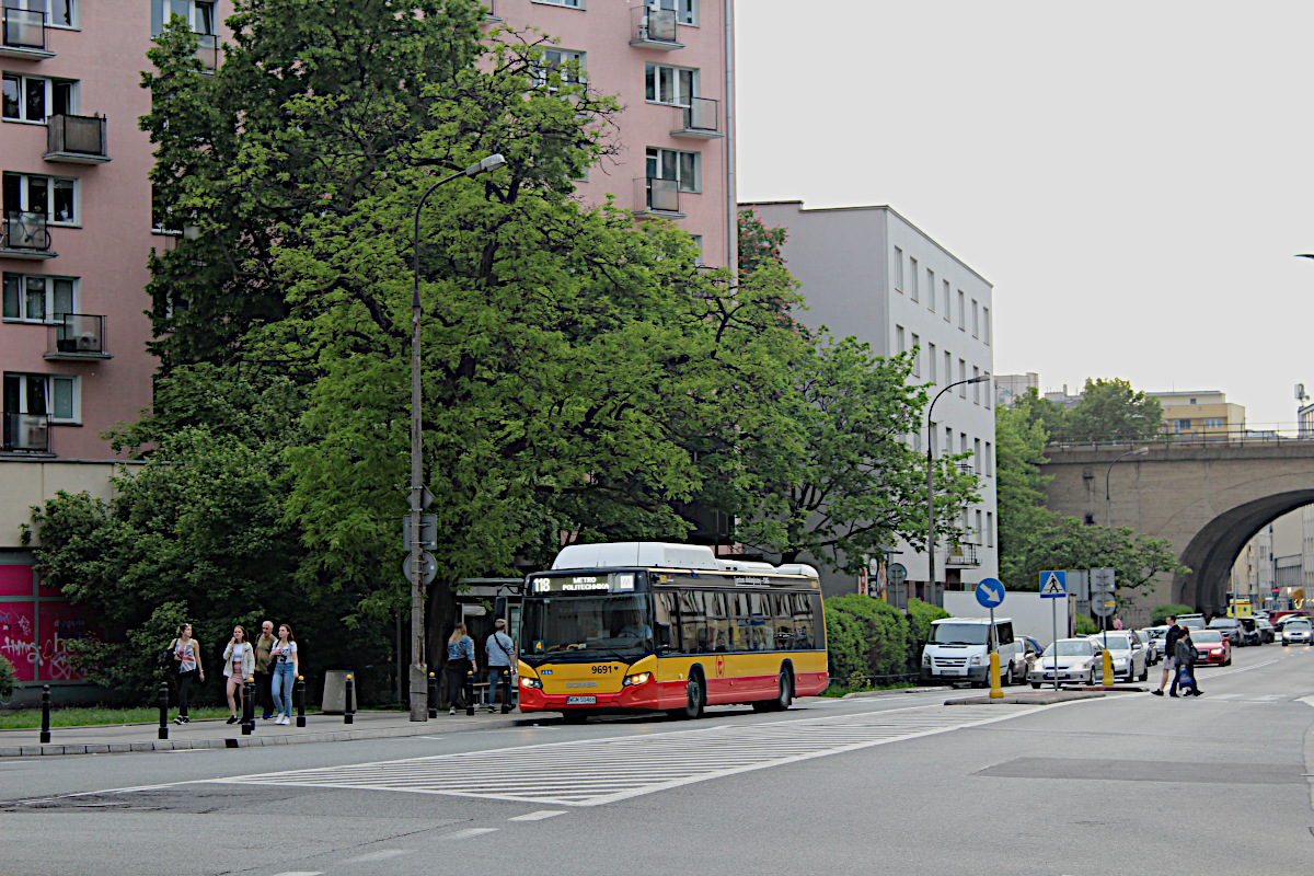 Scania CN280UB 4x2 EB CNG 9691 ITS Michalczewski - Radom