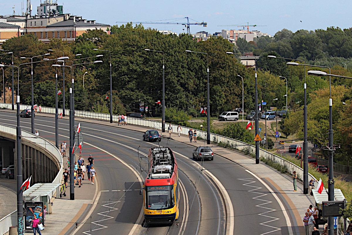 Pesa 120Na 3205 Tramwaje Warszawskie