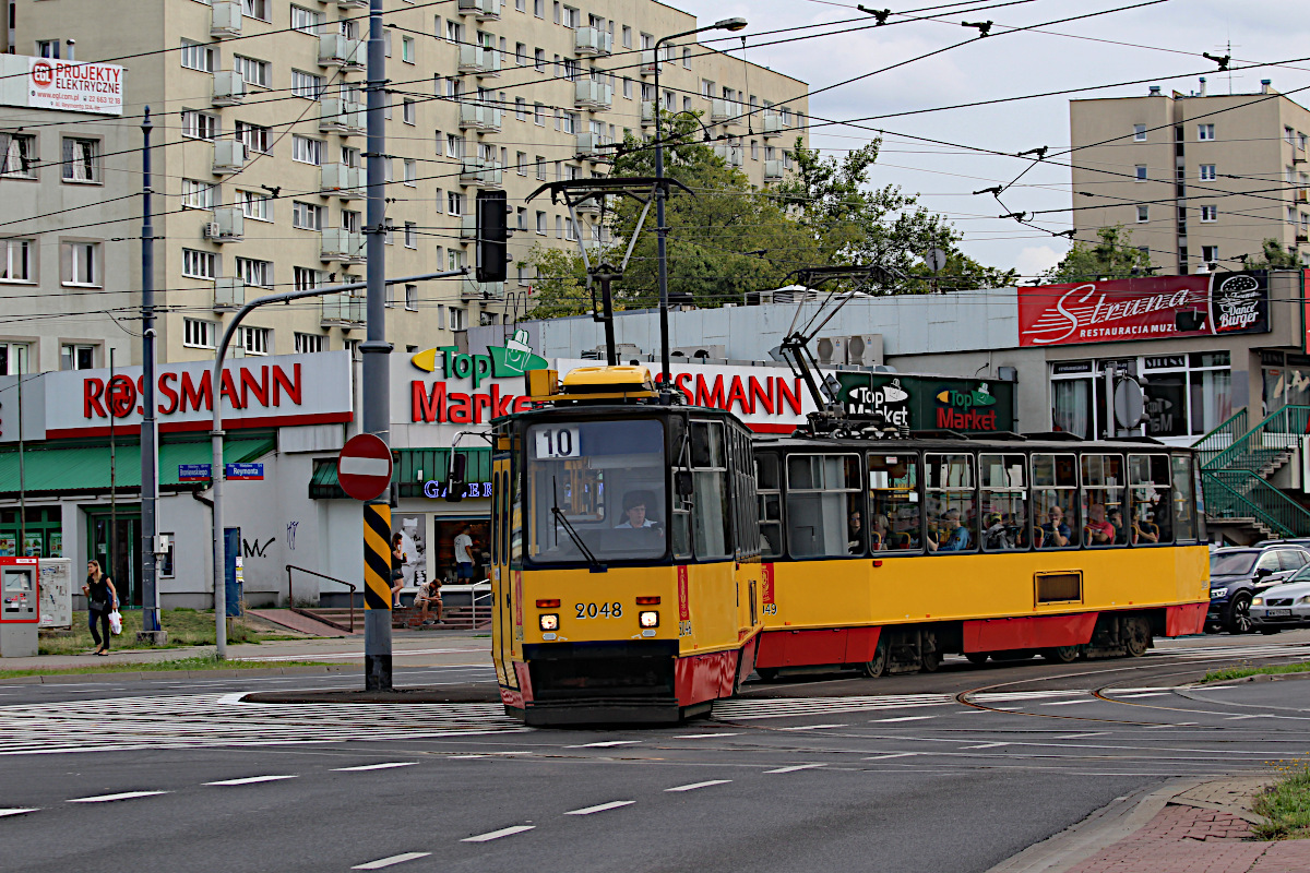 Konstal 105N2K 2048 Tramwaje Warszawskie