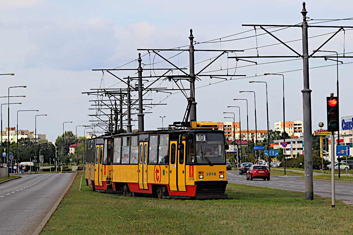Konstal 105N2K 2048 Tramwaje Warszawskie