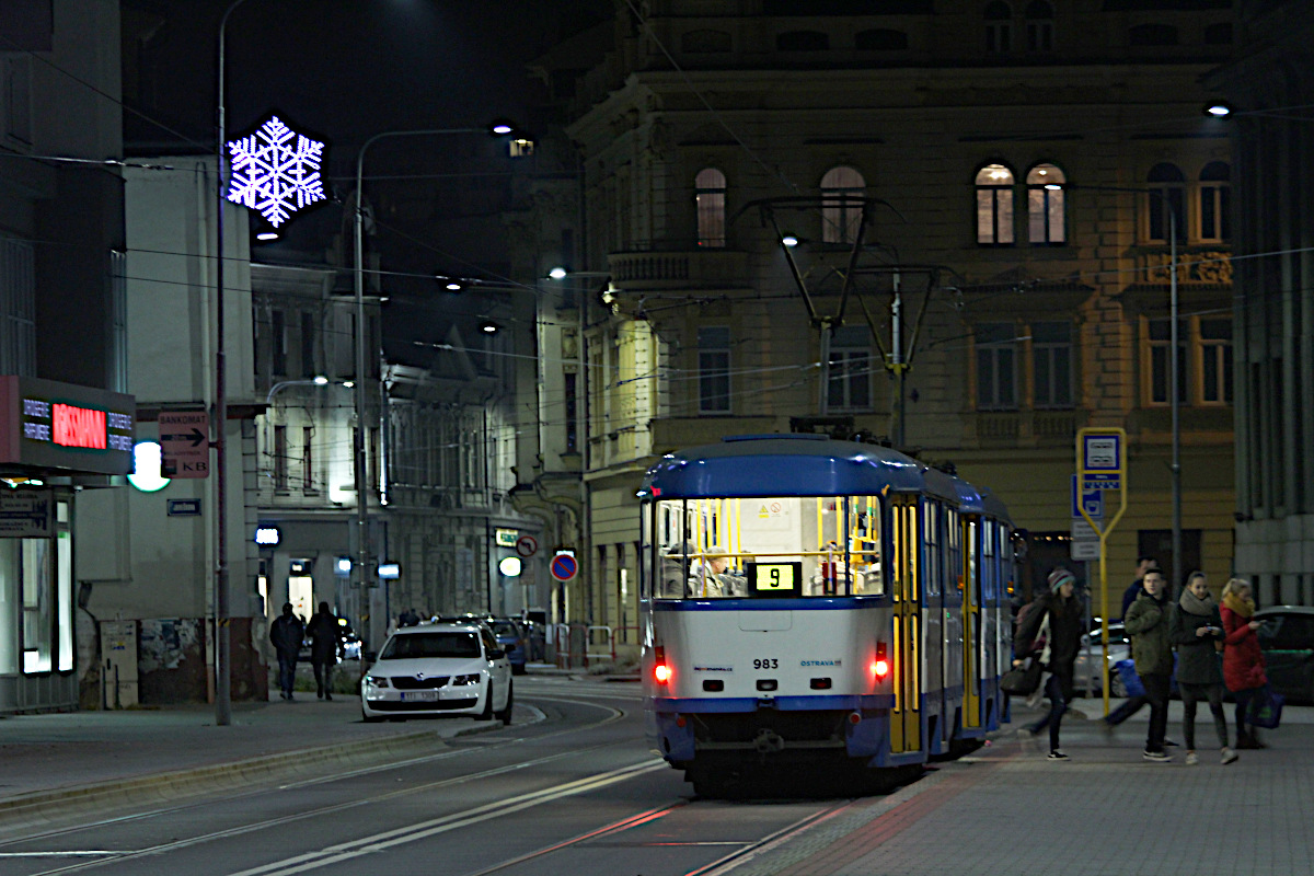 Tatra T3R.P 983 Dopravn� podnik Ostrava