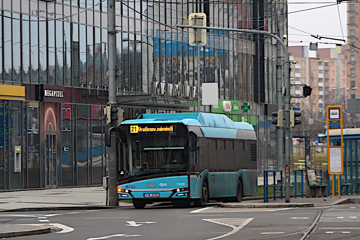 Solaris Urbino 12 CNG 7229 Dopravn� podnik Ostrava