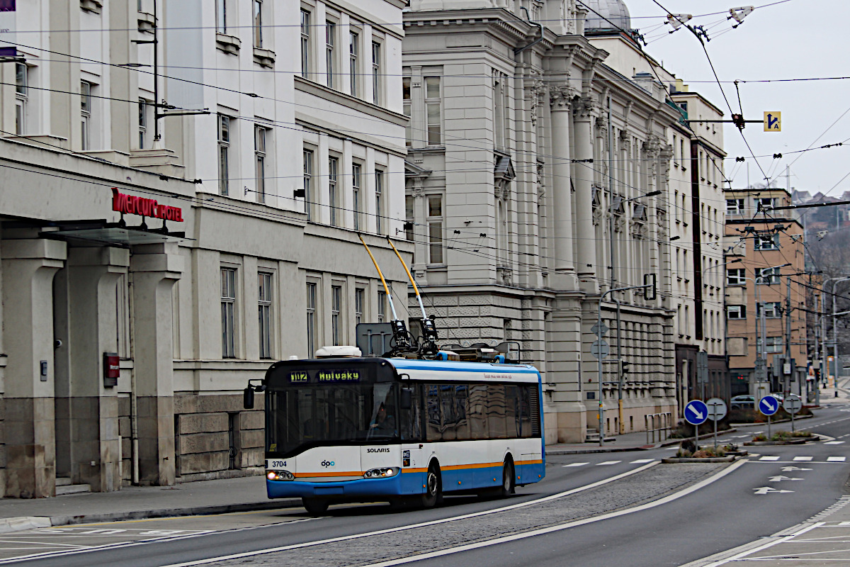 Solaris Trollino 12 3704 Dopravn� podnik Ostrava
