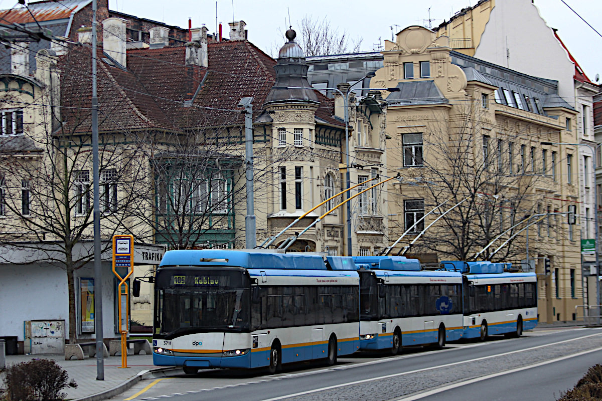 Solaris Trollino 12 3711 Dopravn� podnik Ostrava