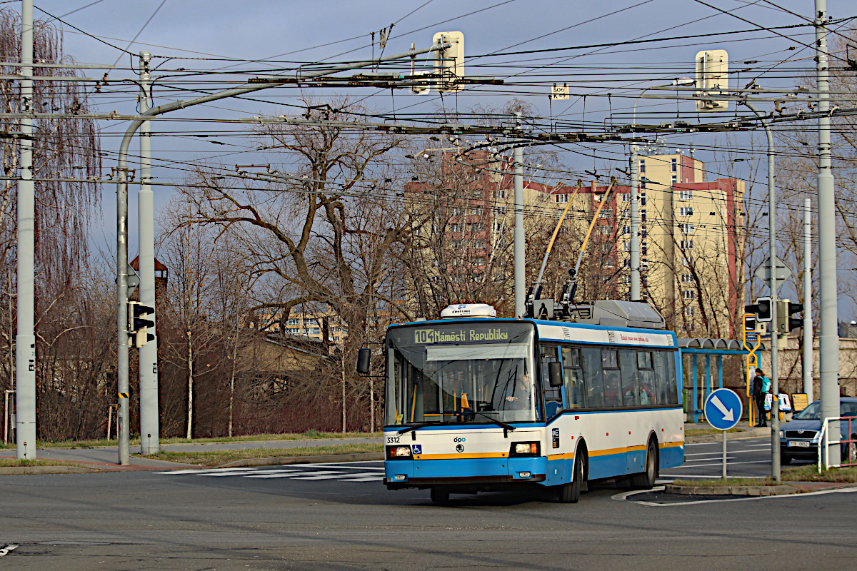 �koda 21Tr 3312 Dopravn� podnik Ostrava