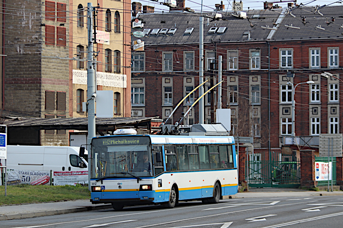 �koda 21Tr 3312 Dopravn� podnik Ostrava
