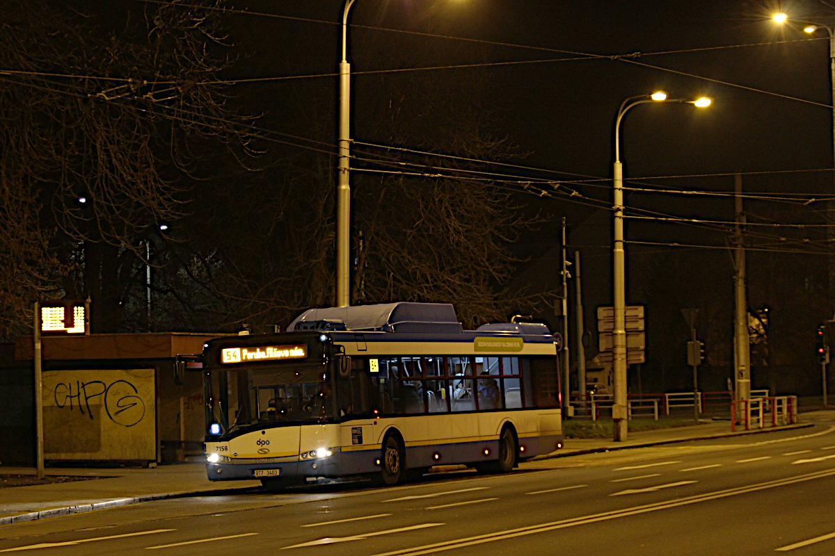 Solaris Urbino 12 CNG 7158 Dopravn podnik Ostrava