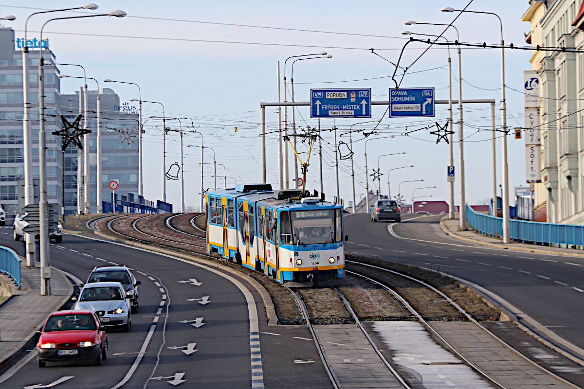 Tatra KT8D5 1506 Dopravn� podnik Ostrava
