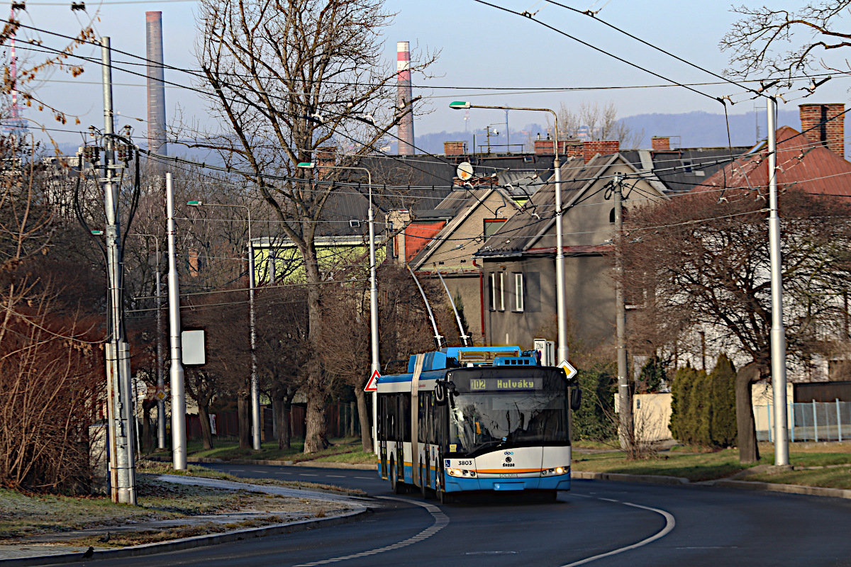 �koda 27Tr Solaris 3803 Dopravn� podnik Ostrava