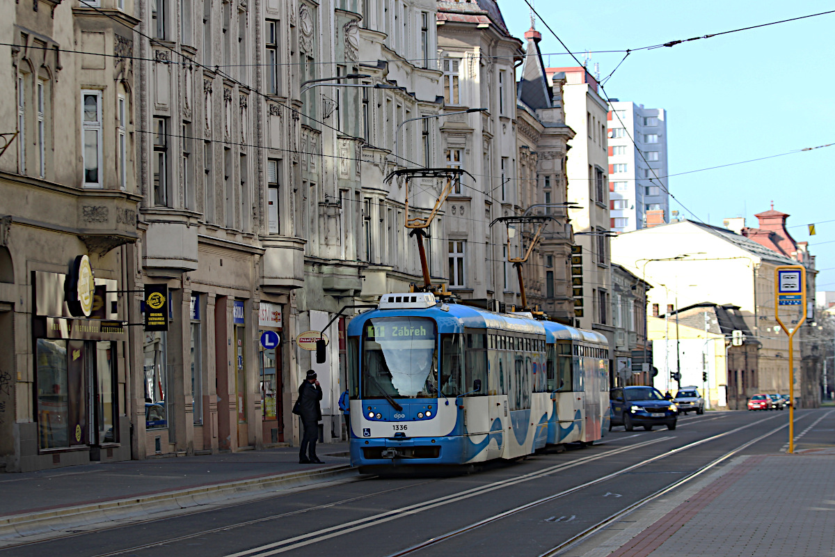 Pragoimex Vario LF 1336 Dopravn� podnik Ostrava
