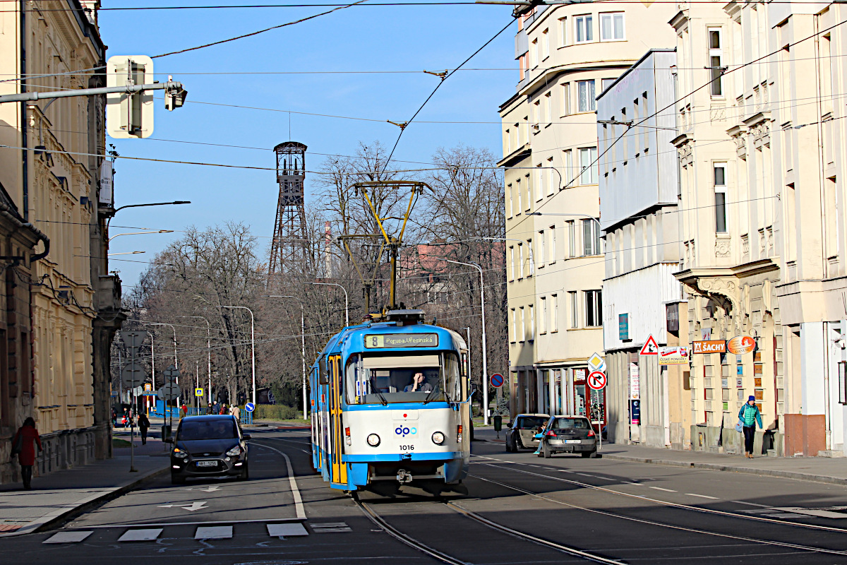 Tatra T3R.P 1016 Dopravn� podnik Ostrava