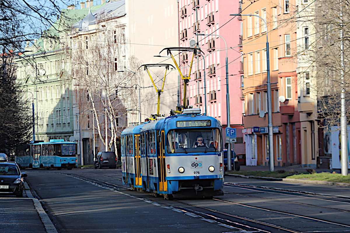 Tatra T3R.P 976 Dopravn� podnik Ostrava