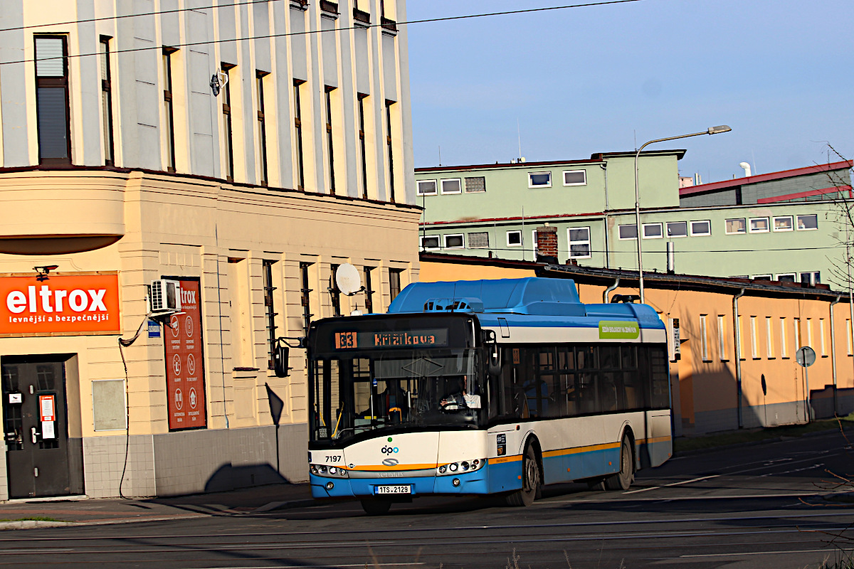 Solaris Urbino 12 CNG 7197 Dopravn podnik Ostrava