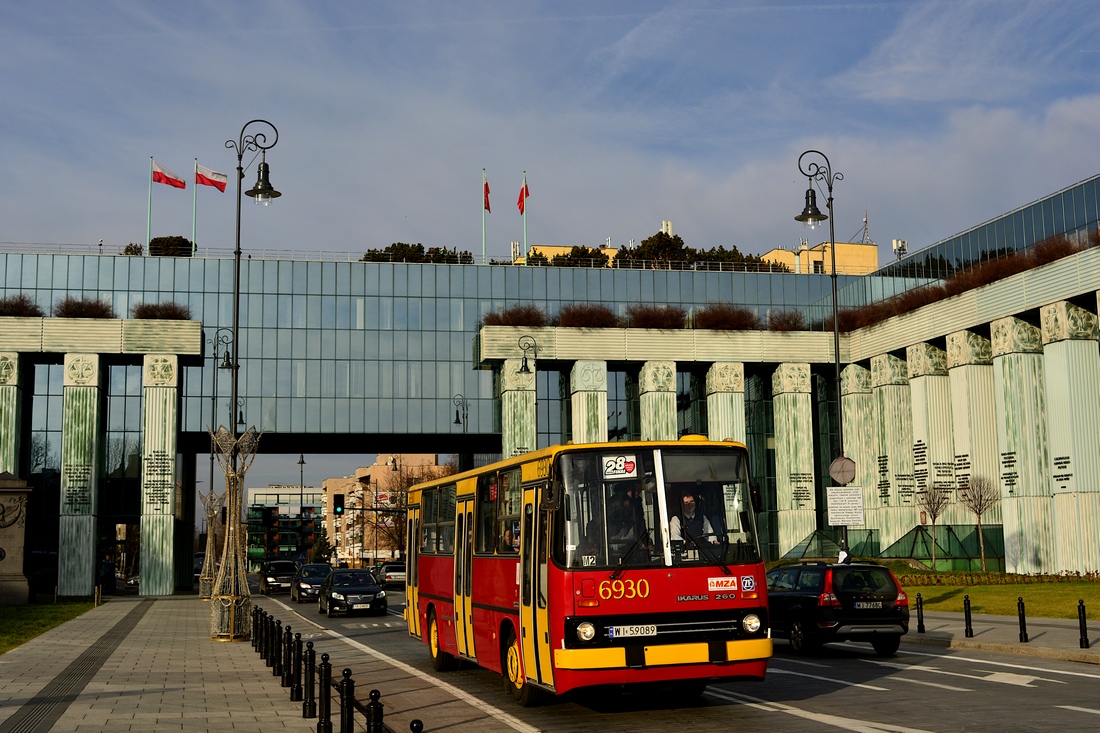 Ikarus 260 6930 MZA Warszawa
