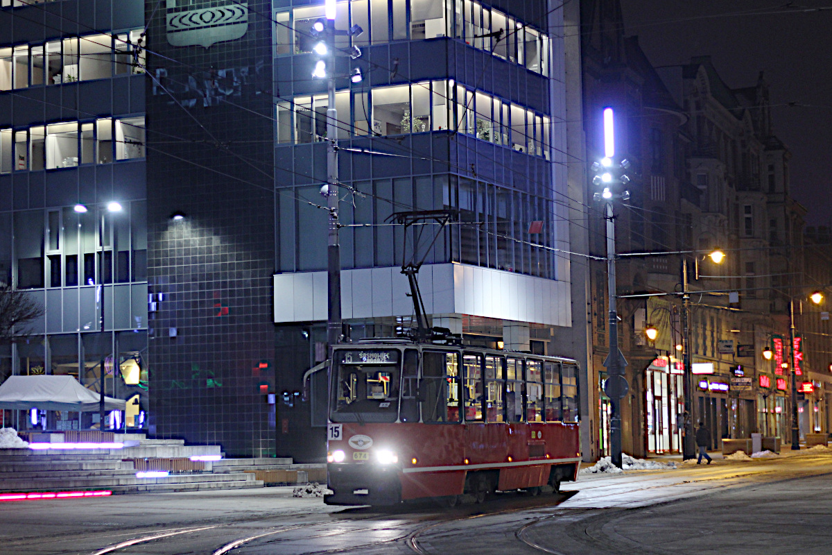 Konstal 105Na 674 Tramwaje �l�skie S.A. - Chorz�w