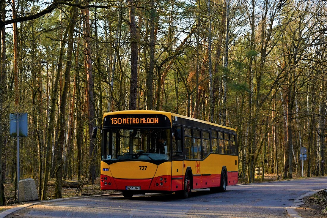 Jelcz M121I3 727 Komunikacja Miejska �omianki - Kie�pin