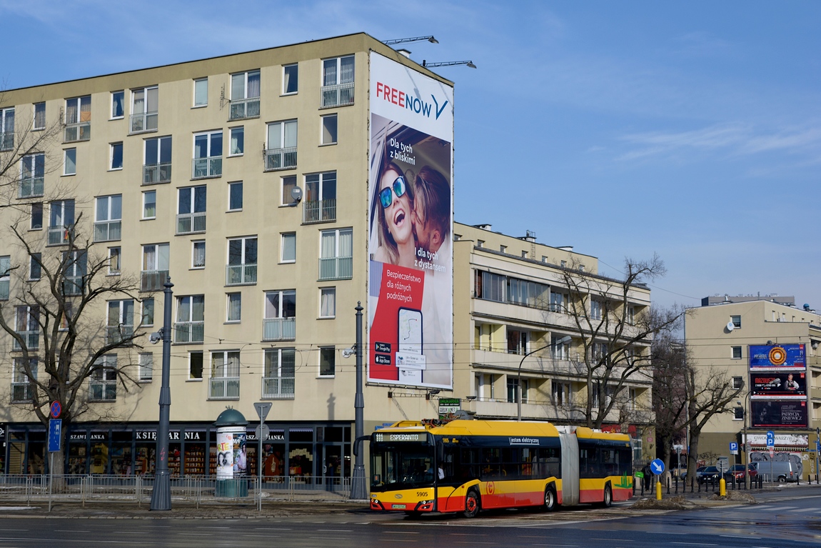 Solaris Urbino 18 electric 5905 MZA Warszawa