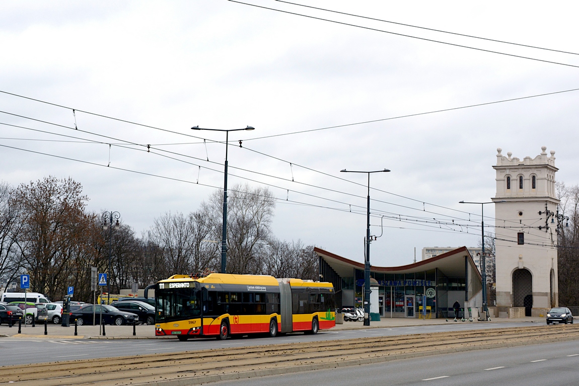 Solaris Urbino 18 electric 5967 MZA Warszawa