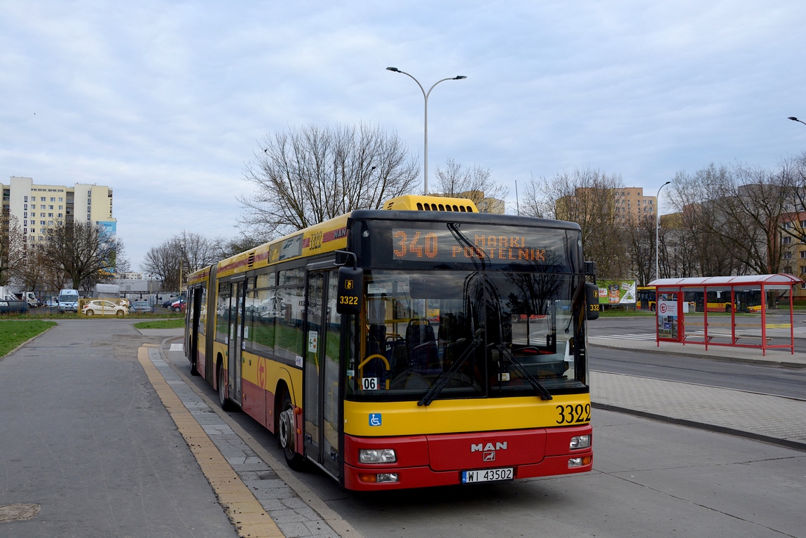 MAN NG313 3322 MZA Warszawa